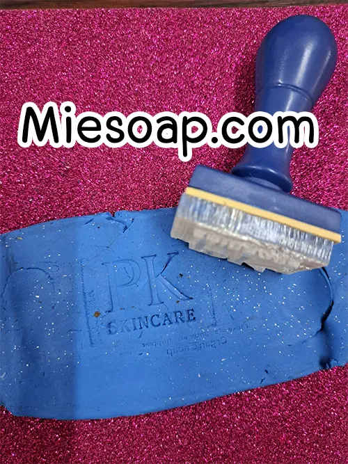 soap stamp for PK Skincare
